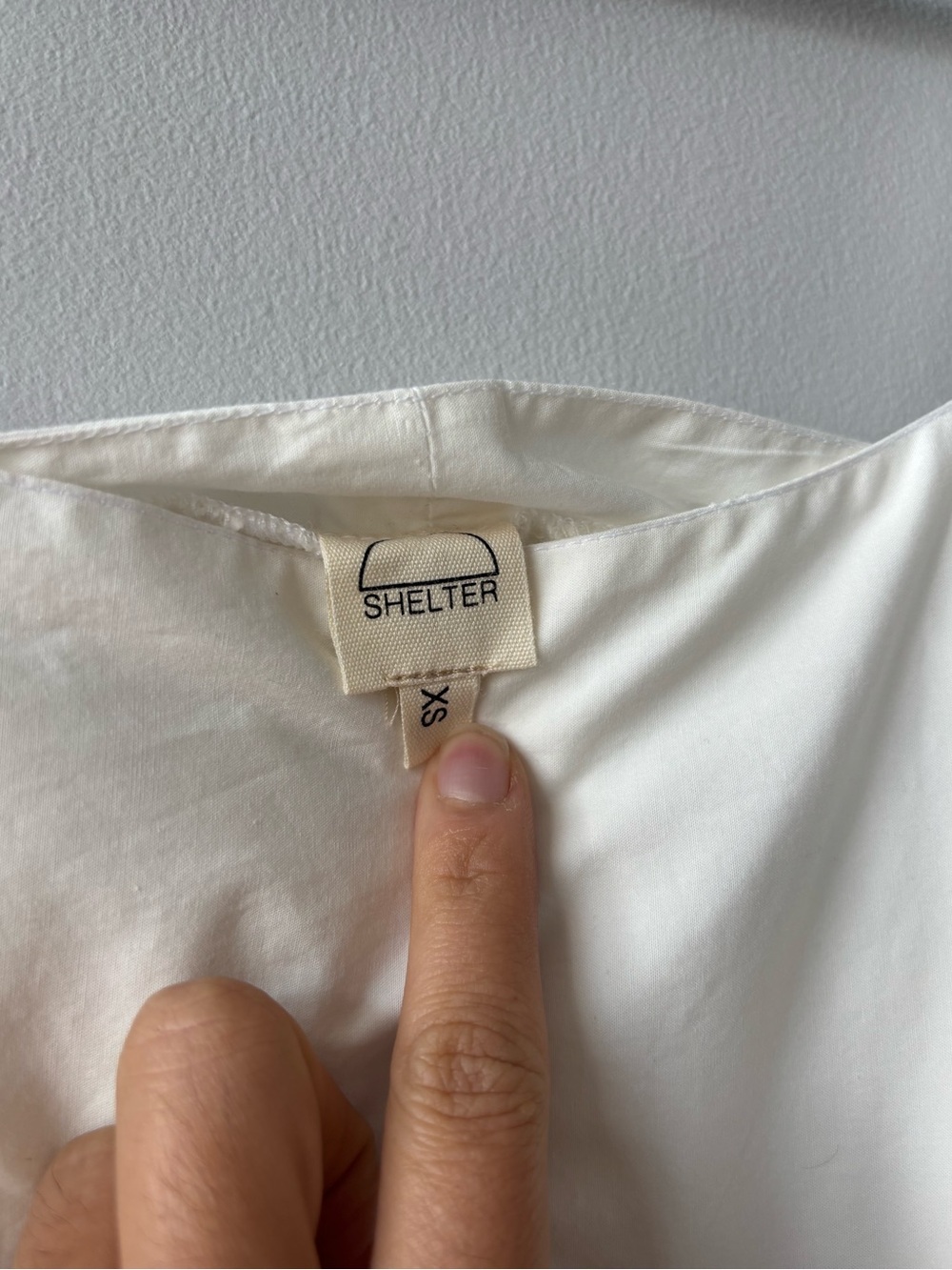NWOT Shelter - white Celia dress in XS - Picture 4 of 4